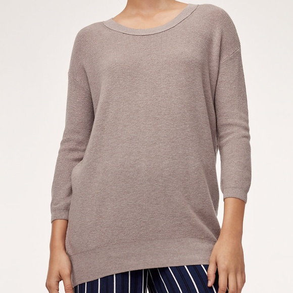Aritzia Sweaters - Aritzia Silk/Cashmere Blend Heather Sweater